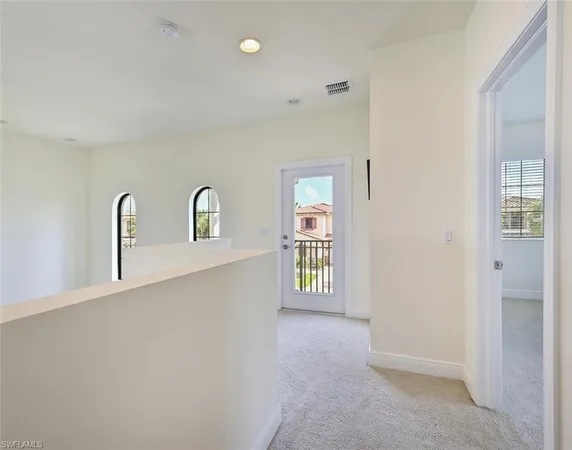 a view of a balcony