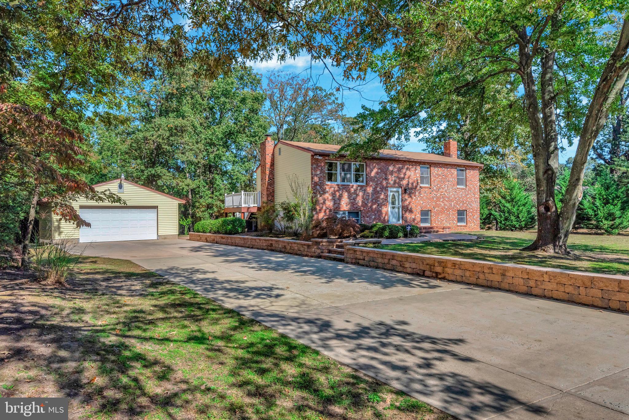 Large front yard