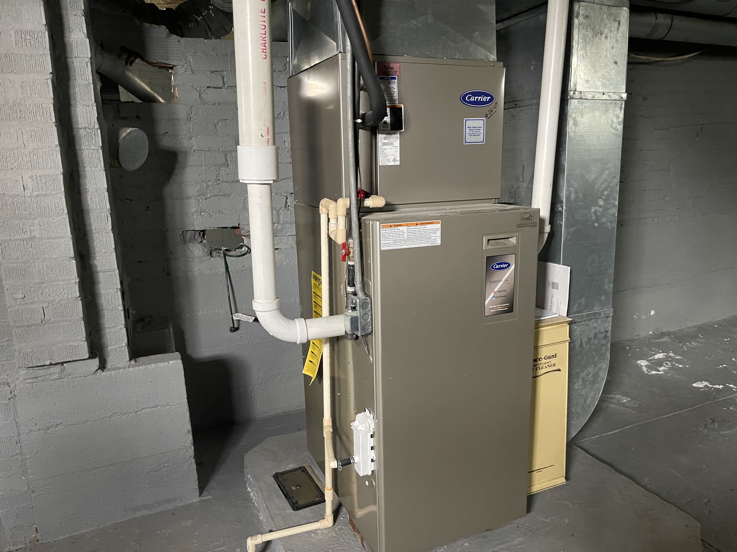 105 West 4th Street Spring Valley, IL 61362 - Photo 11 of 17 a close view of water heater room
