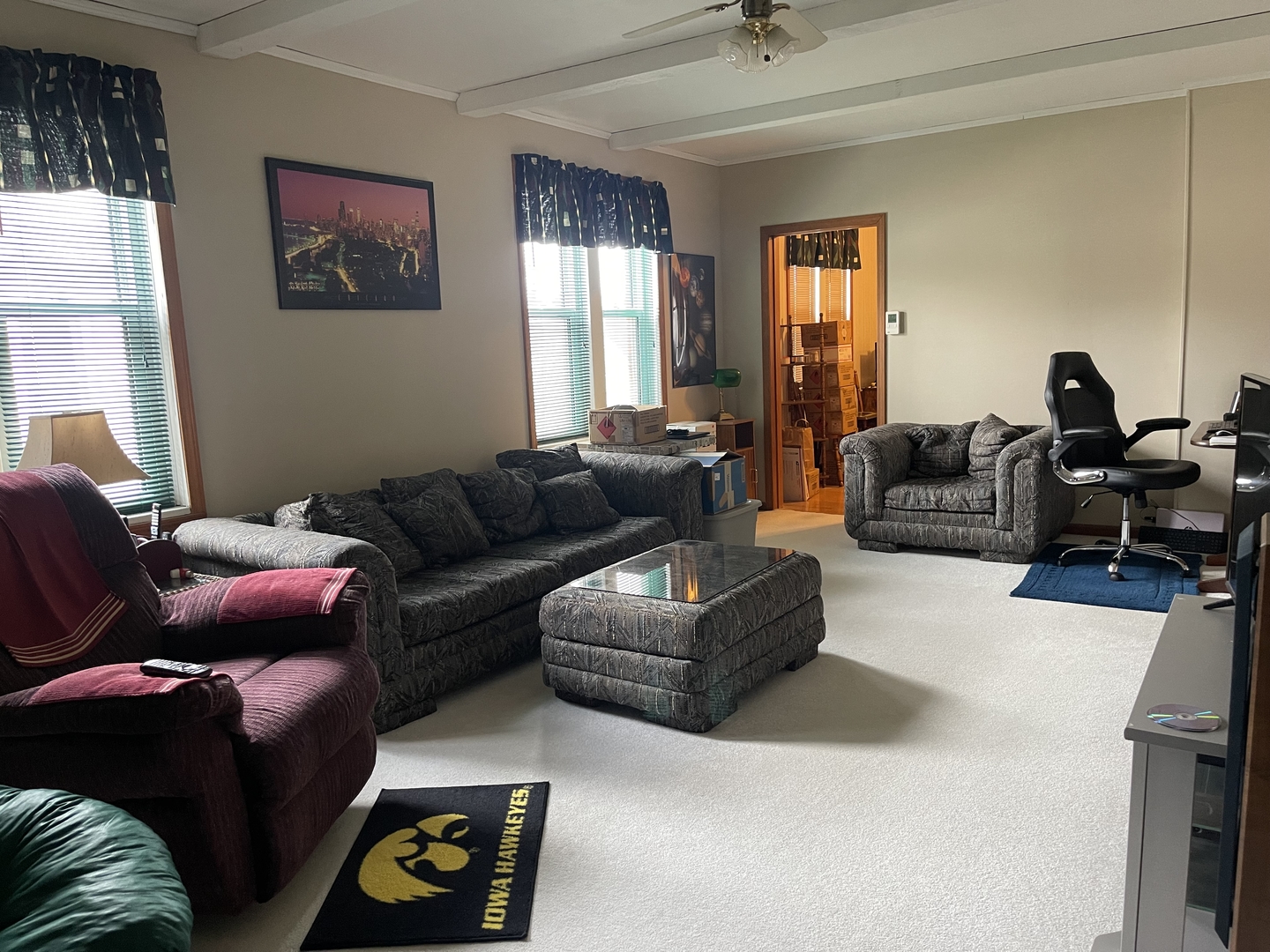 105 West 4th Street Spring Valley, IL 61362 - Photo 5 of 17 a living room with furniture and a window