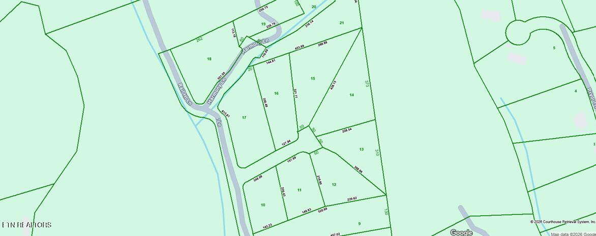 Lot 14 Peace Lane Cosby, TN 37722 - Photo 7 of 8 Forest Glen Map.