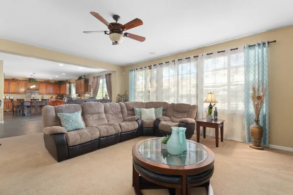 a bed room with a bed and a dresser