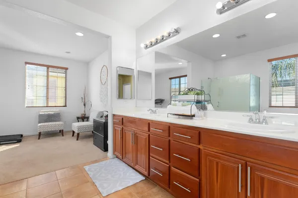 a view of a street with a car park in front of it