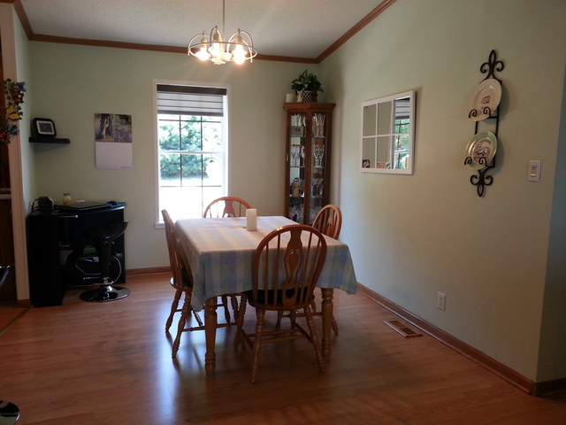 326 Maple Street Compton, IL 61318 - Photo 6 of 19 a view of a dining room with furniture window and wooden floor
