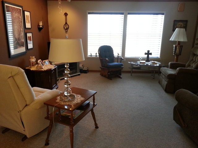 326 Maple Street Compton, IL 61318 - Photo 8 of 19 a living room with furniture and large windows