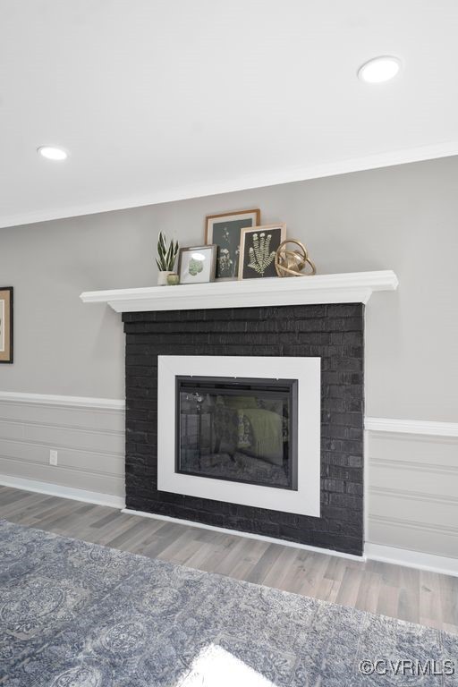13906 2 Notch Road Midlothian, VA 23112 - Photo 11 of 39 Details featuring wood-type flooring, ornamental m