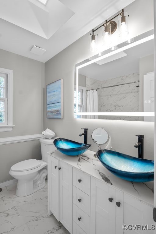 13906 2 Notch Road Midlothian, VA 23112 - Photo 29 of 39 Double sink & walk-in shower