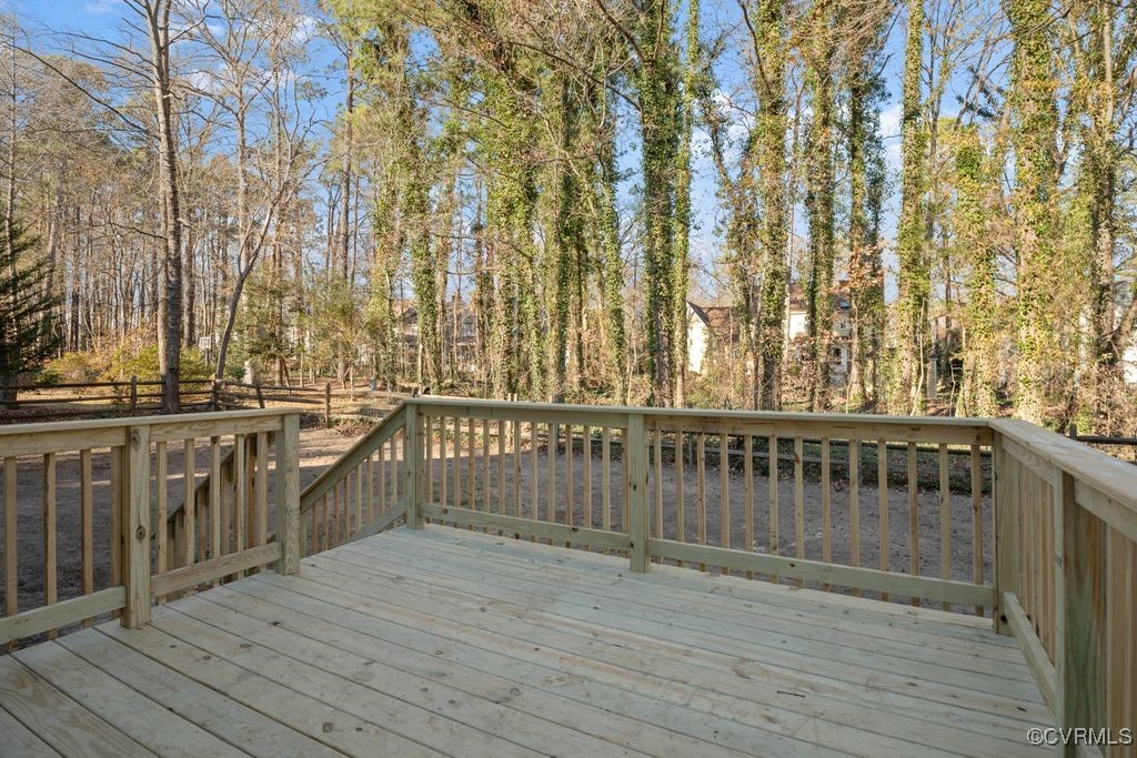 13906 2 Notch Road Midlothian, VA 23112 - Photo 34 of 39 View of deck