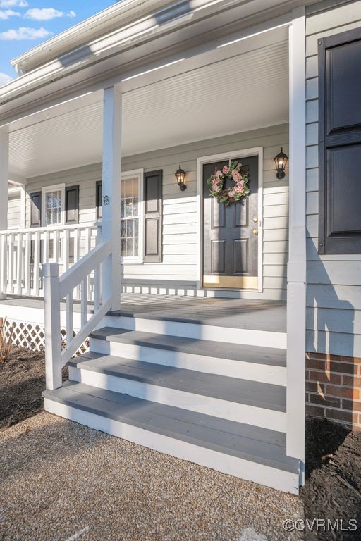 13906 2 Notch Road Midlothian, VA 23112 - Photo 6 of 39 Property entrance featuring covered porch