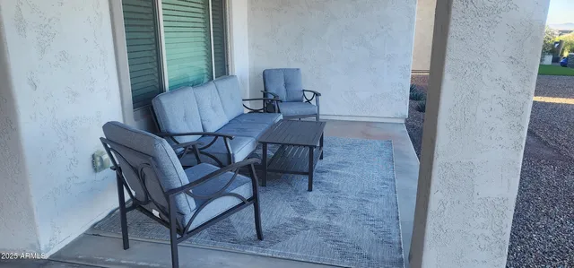 a view of a beach with a yard