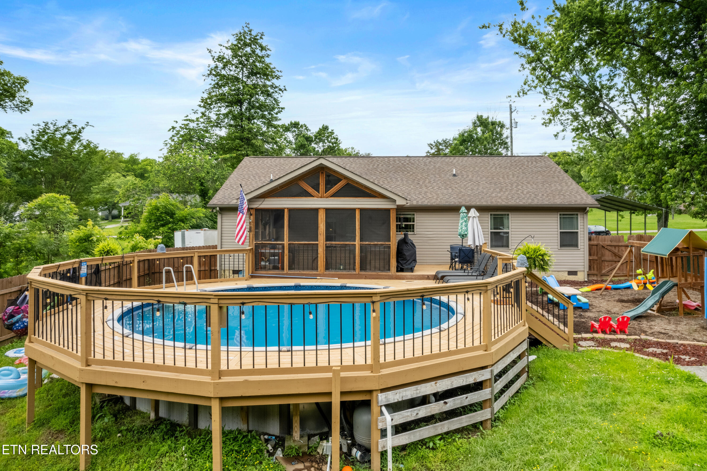 3167 West Wolf Valley Road Clinton, TN 37716 - Photo 31 of 41 Backyard