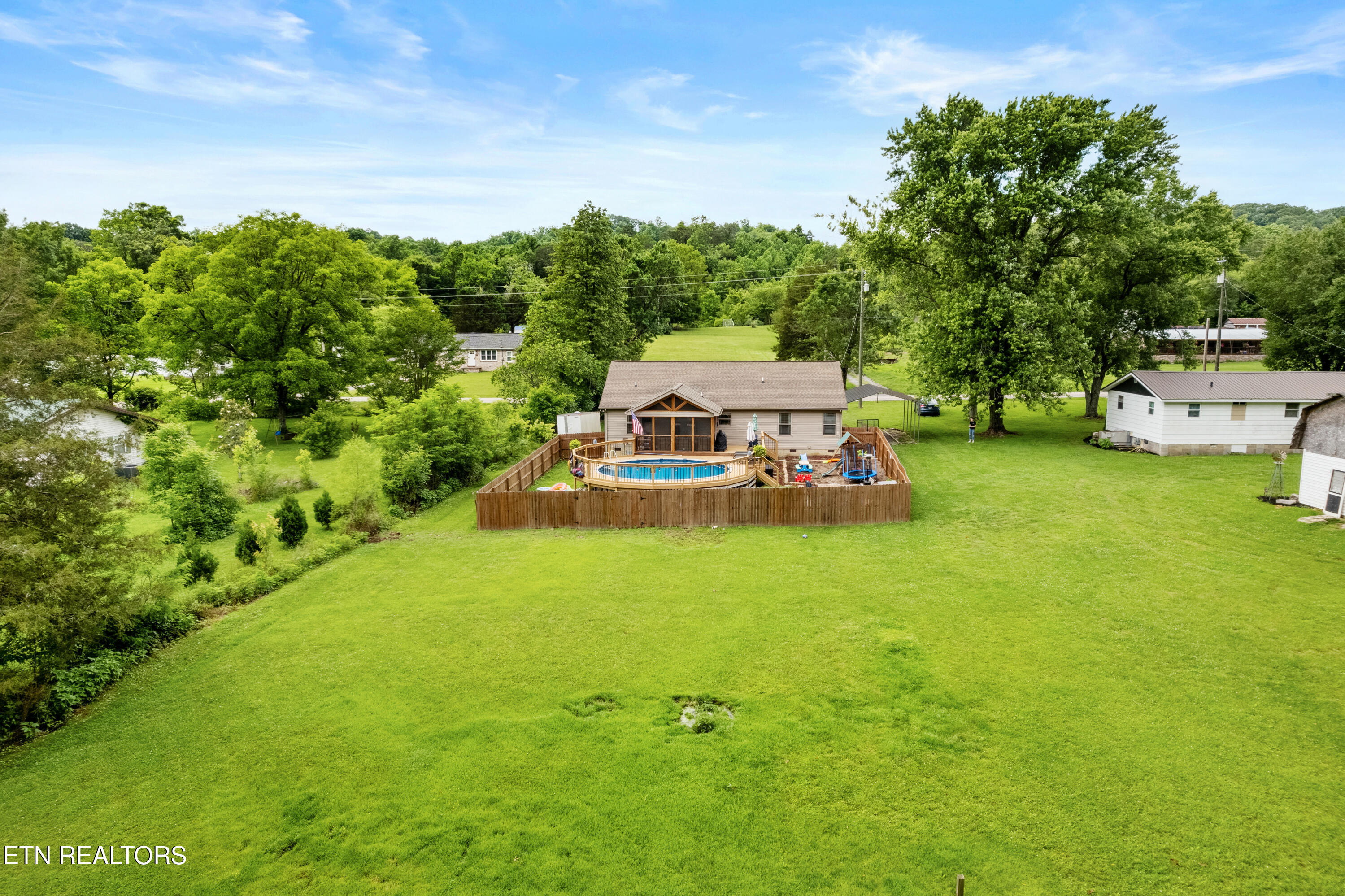 3167 West Wolf Valley Road Clinton, TN 37716 - Photo 36 of 41 Backyard