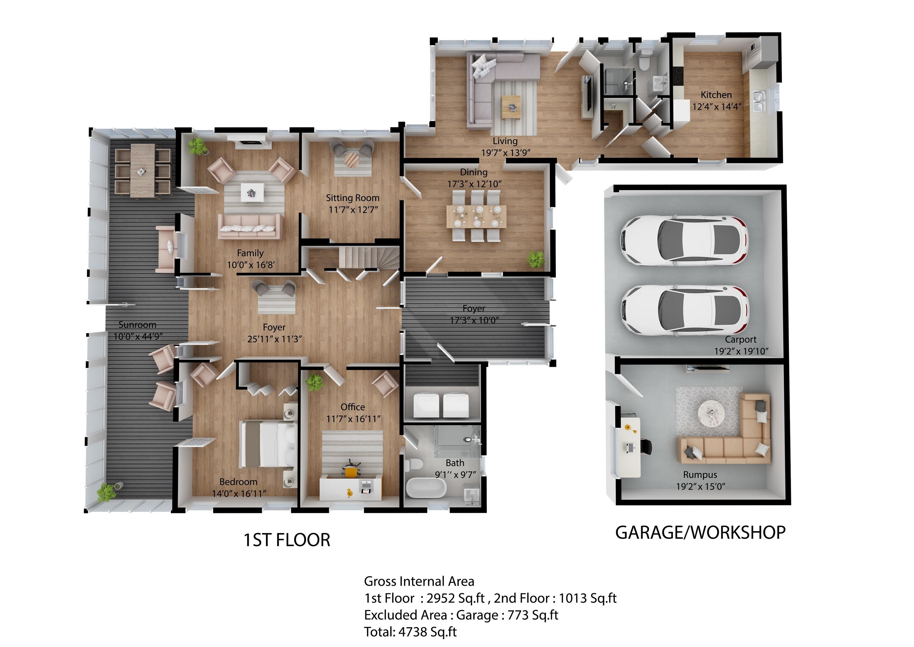 1007 Captain O'Neal Drive Daphne, AL 36526 - Photo 40 of 40 Floorplan