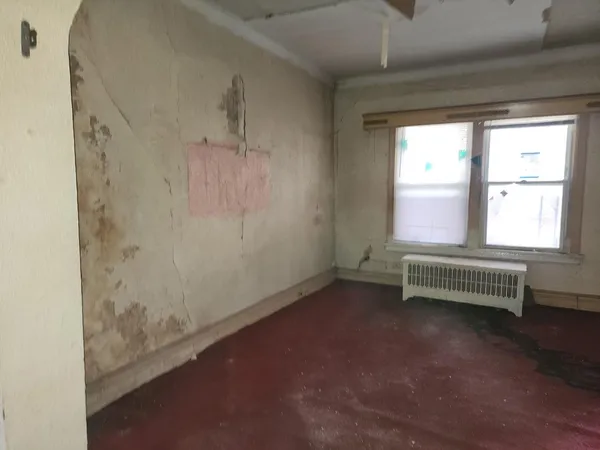 a room with a window