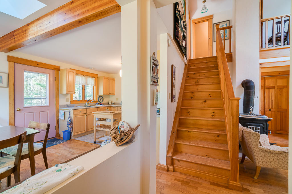 151 Snowball Hill Road Bristol, ME 04554 - Photo 9 of 26 Beautiful stairs