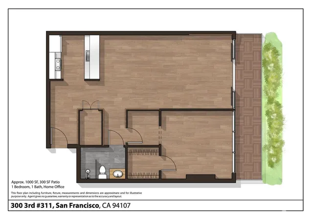 $888,000 | 300 3rd Street, Unit 311, San Francisco, CA 94107