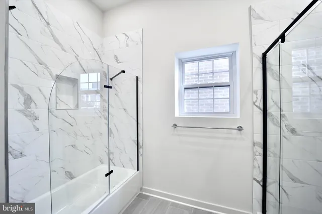 a car parked in front of a building