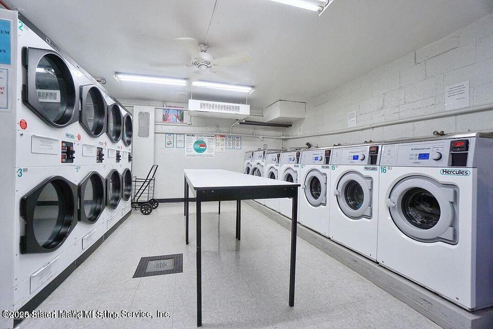 1000 Clove Road, Unit 3G Staten Island, NY 10301 - Photo 16 of 25 a utility room with dryer and washer