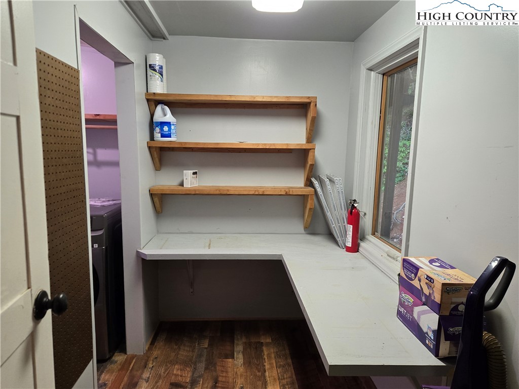 618 Rhymer Branch Road Deep Gap, NC 28618 - Photo 13 of 24 a room with storage and utility