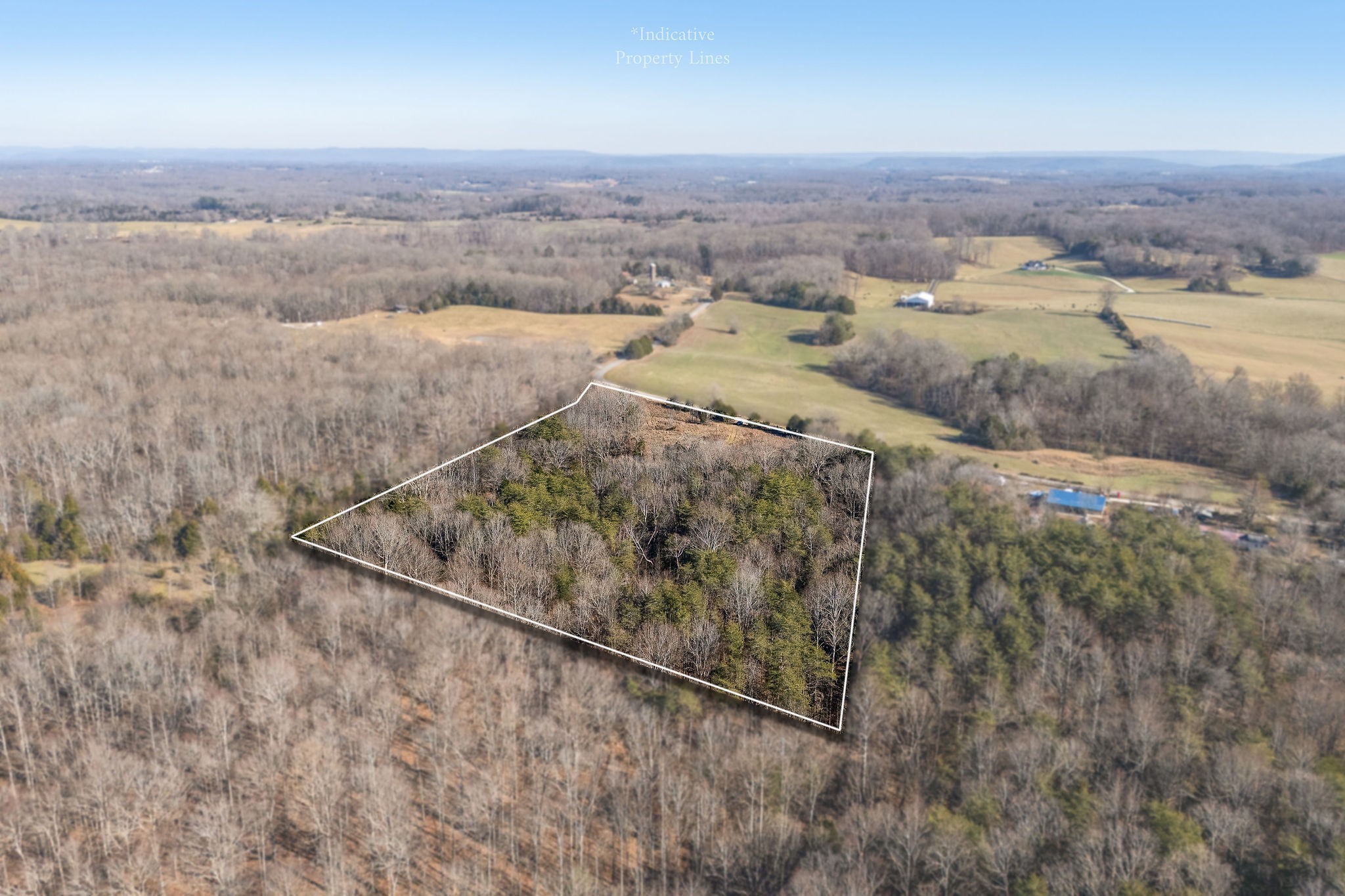 1885 Griffintown Road Sparta, TN 38583 - Photo 3 of 13 an aerial view of house with yard and mountain in the background
