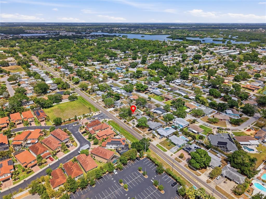 4939 100th Way North St. Petersburg, FL 33708 - Photo 43 of 43 an aerial view of residential houses with outdoor space and street view