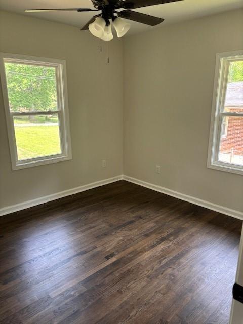 2349 Ousley Court Decatur, GA 30032 - Photo 18 of 21 an empty room with wooden floor fan and windows