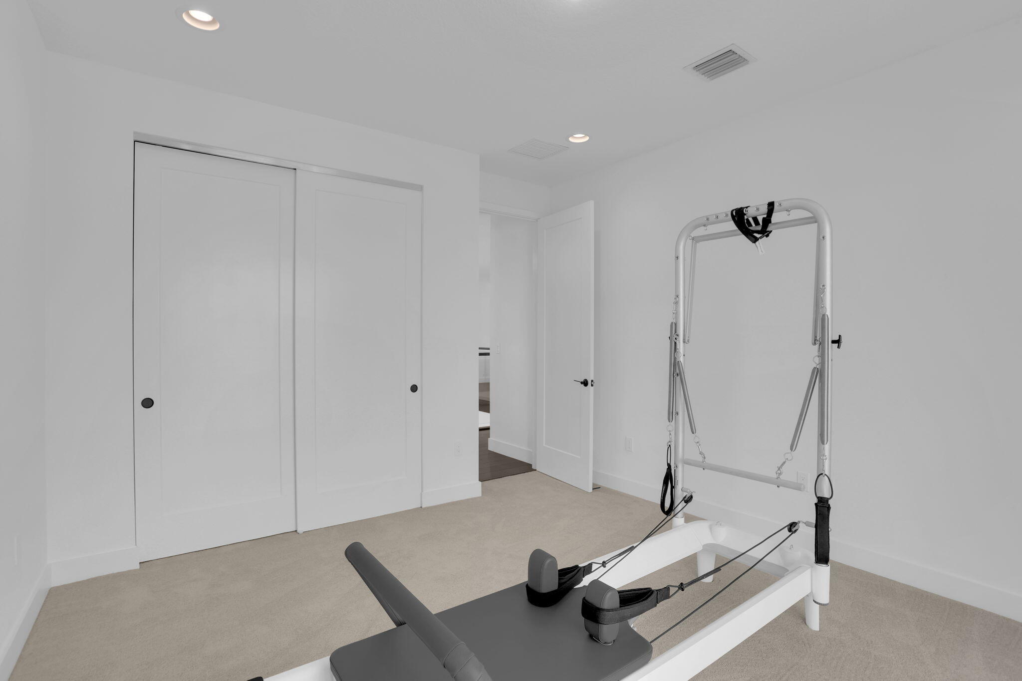 8115 Laurel Falls Drive Boca Raton, FL 33496 - Photo 48 of 74 a room with gym equipment and a shower