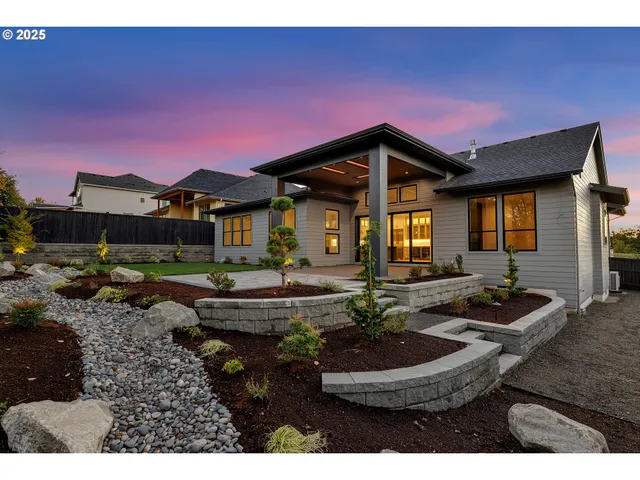 a view of a house with a swimming pool