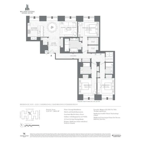 $9,000,000 | 303 Park Avenue, Unit 2020 | Midtown East