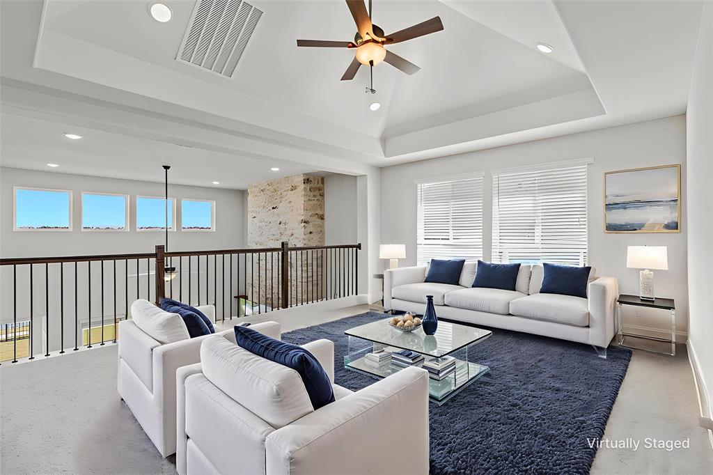 1213 Haggetts Pond Road Forney, TX 75126 - Photo 17 of 30 a living room with furniture and a large window