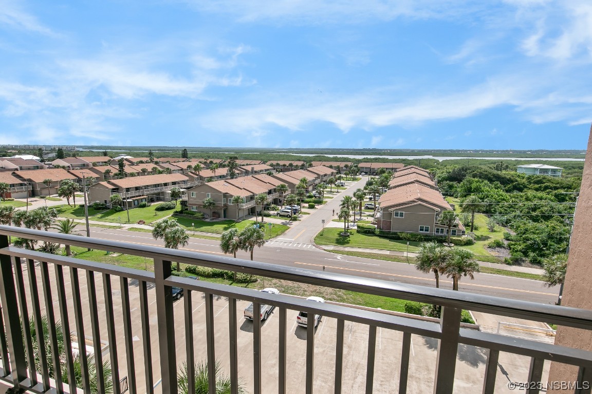 4435 South Atlantic Avenue, Unit 712 Ponce Inlet, FL 32127 - Photo 21 of 28 a view of a city from a balcony