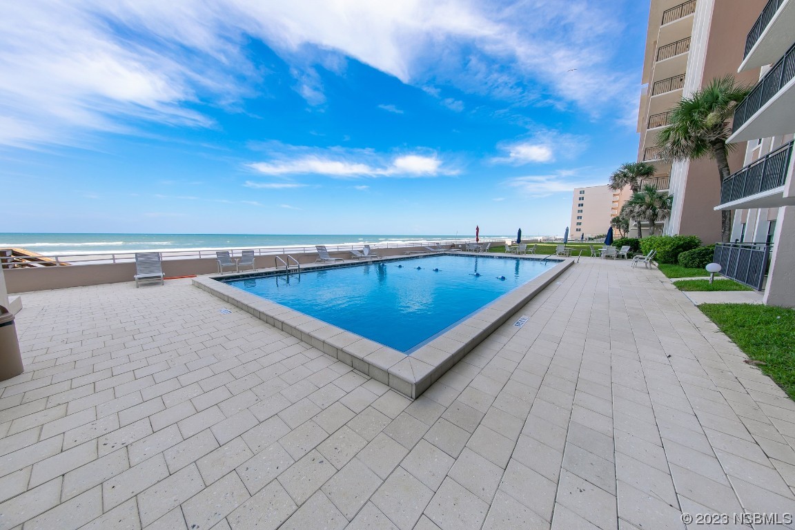4435 South Atlantic Avenue, Unit 712 Ponce Inlet, FL 32127 - Photo 23 of 28 a view of outdoor space with swimming pool