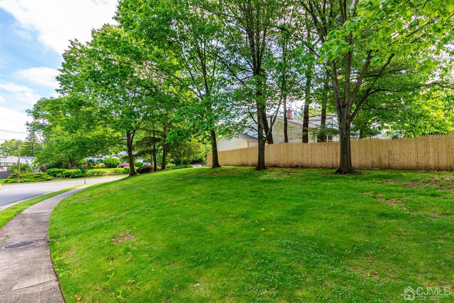 65 Drake Road Somerset, NJ 08873 - Photo 33 of 33 a view of a backyard with large trees