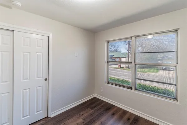 wooden floor in an empty room