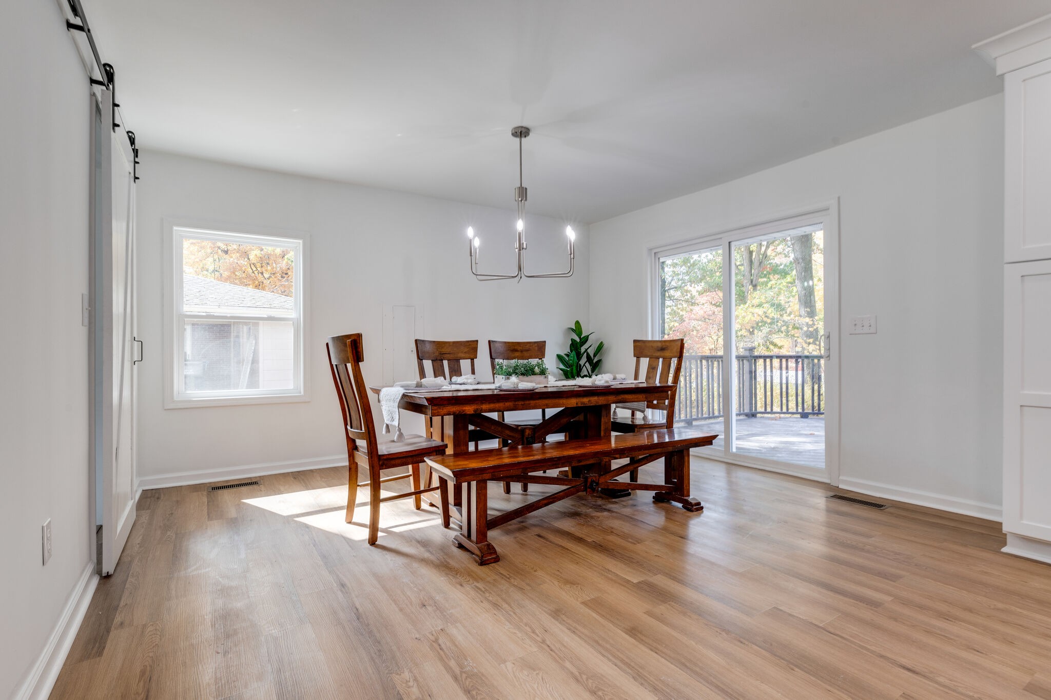 200 Shady Hill Road Dickson, TN 37055 - Photo 14 of 34 a view of a dining room with furniture window and wooden floor