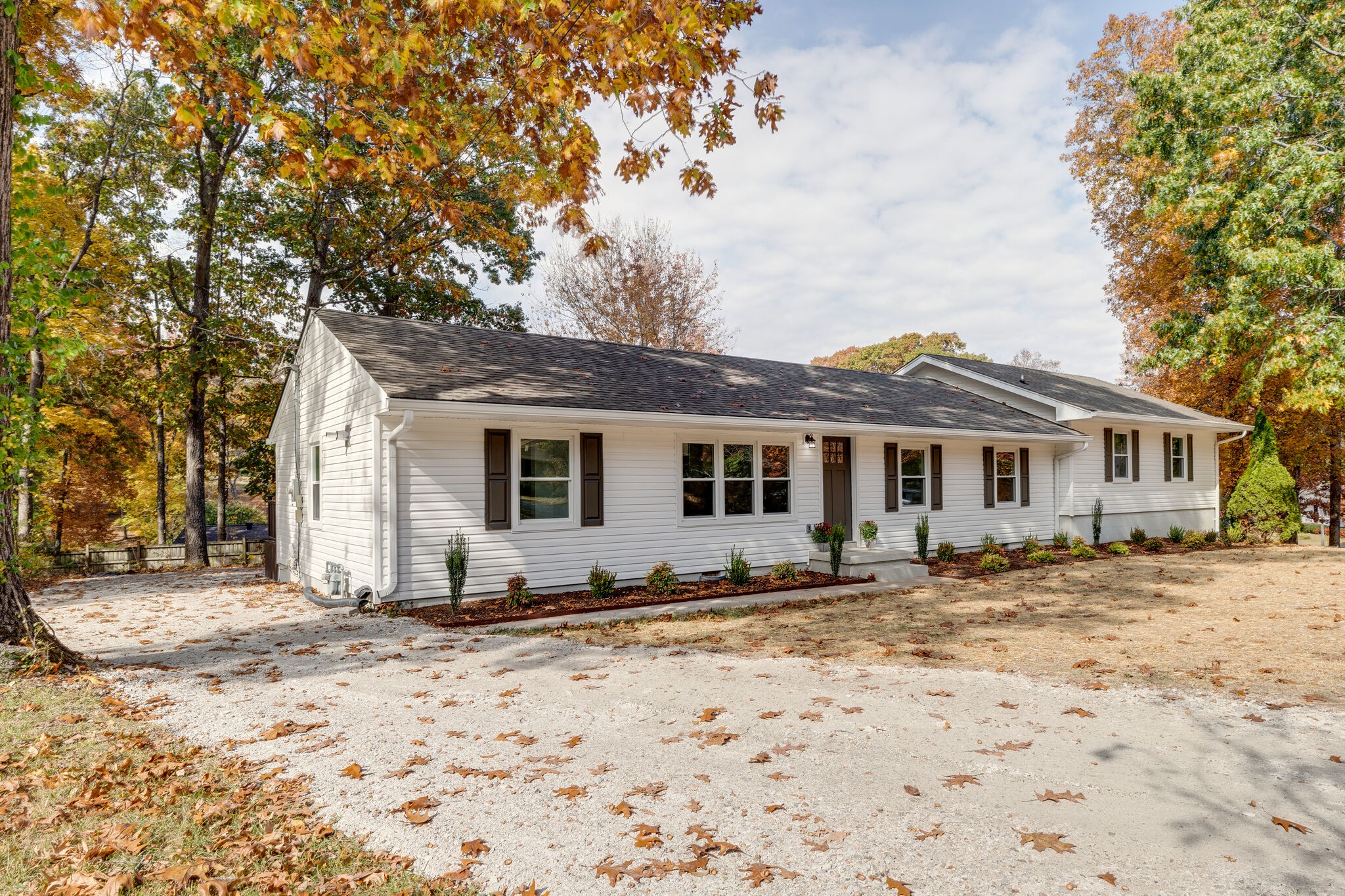 200 Shady Hill Road Dickson, TN 37055 - Photo 2 of 34 a front view of a house with a yard