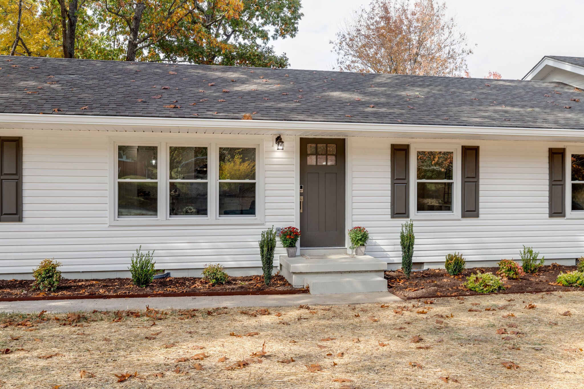 200 Shady Hill Road Dickson, TN 37055 - Photo 3 of 34 a front view of a house with a yard