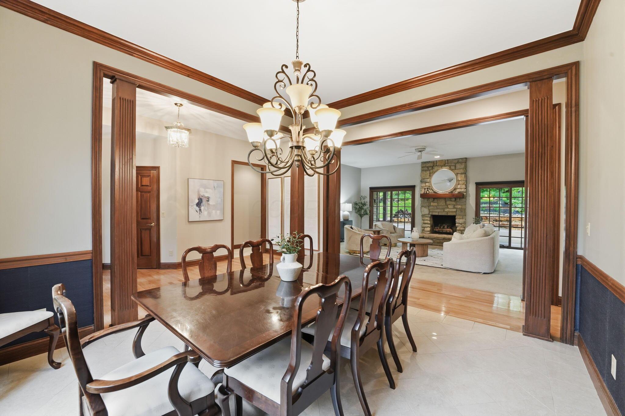 1159 Stone Run Lancaster, OH 43130 - Photo 10 of 53 Formal Dining with View to Main Living Space.