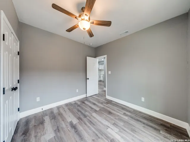 wooden floor in an empty room