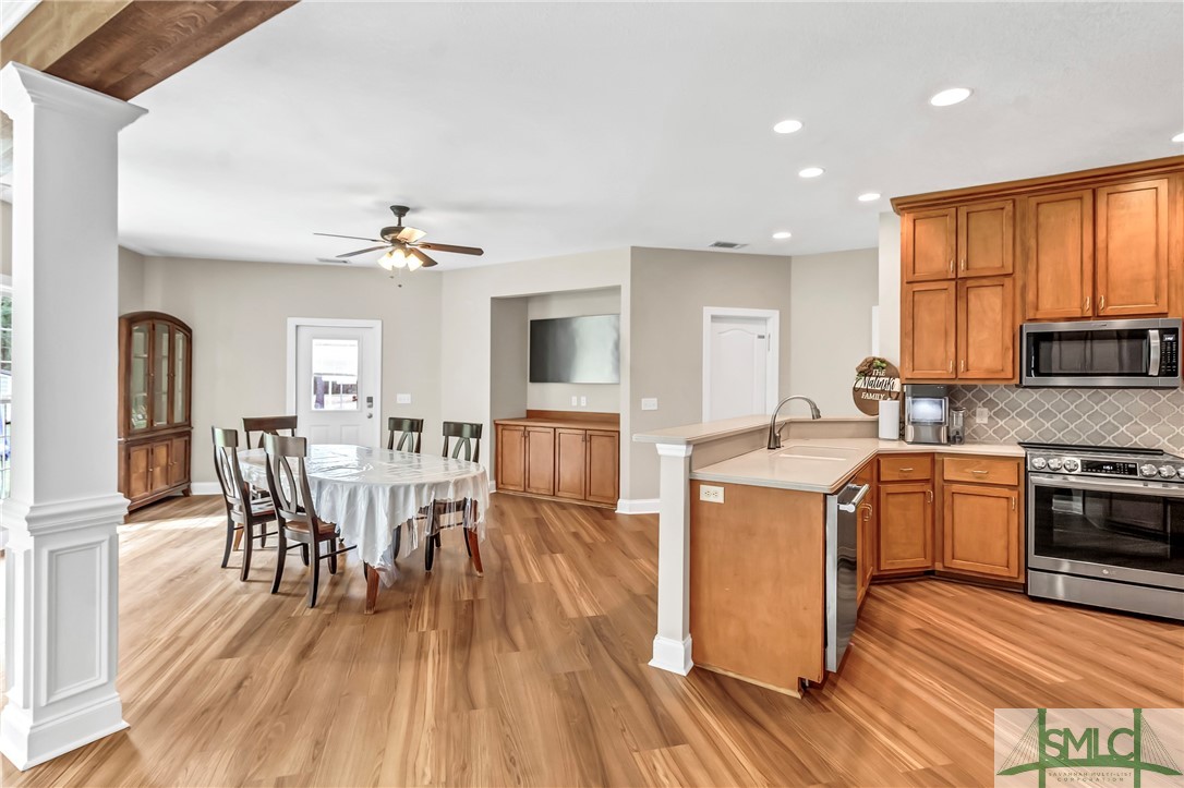 3324 Little McCall Road Rincon, GA 31326 - Photo 7 of 45 Kitchen & Dining Area