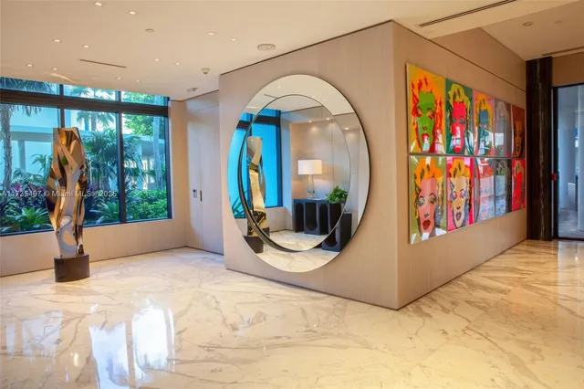 a view of swimming pool with a yard