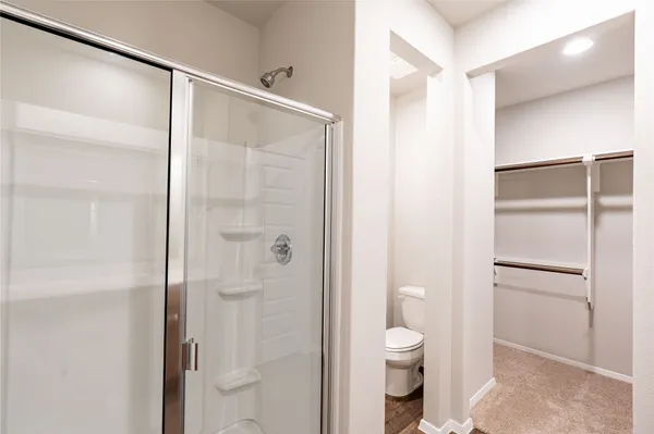 a view of walk in closet