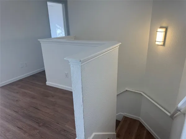 a view of a deck