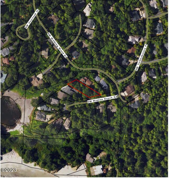 Lot 125 Southwest Midden Reach Depoe Bay, OR 97341 - Photo 1 of 1 Aerial view of lot