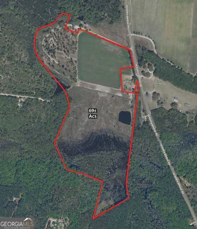 a bird view image of a house