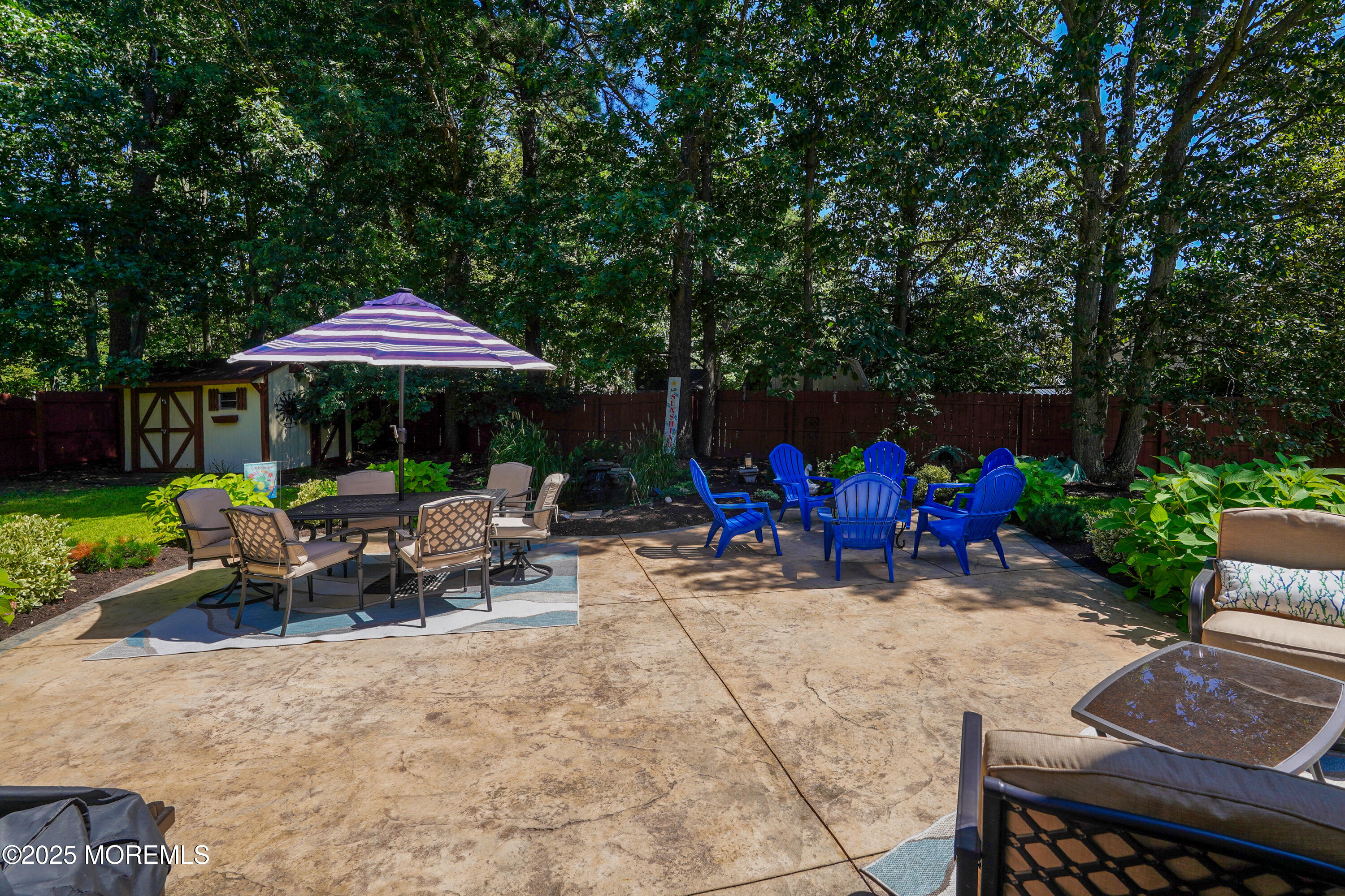 3 Diamond Lane Howell, NJ 07731 - Photo 36 of 43 a view of a outdoor space with porch and sitting area