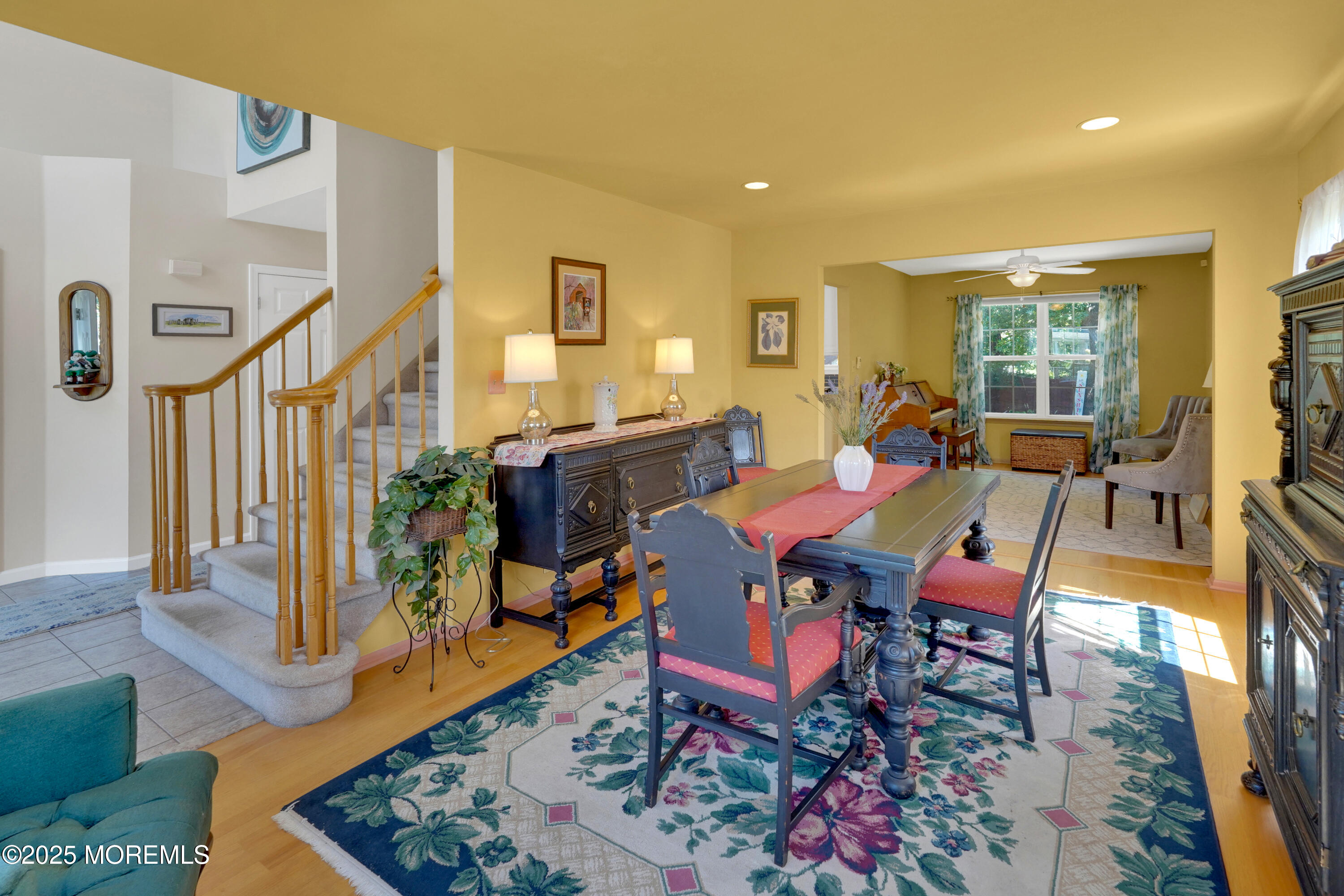3 Diamond Lane Howell, NJ 07731 - Photo 6 of 43 a dining room with furniture a rug and wooden floor