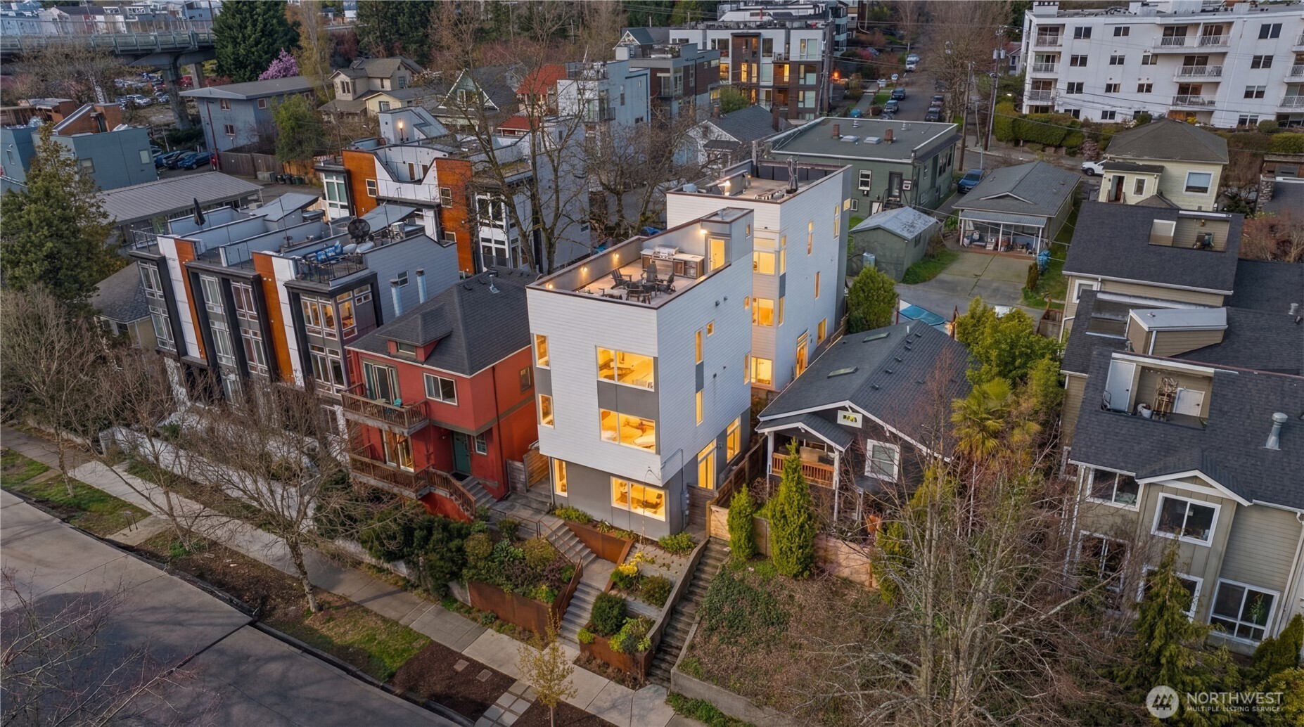926 North 35th Street Seattle, WA 98103 - Photo 40 of 40 an aerial view of a city