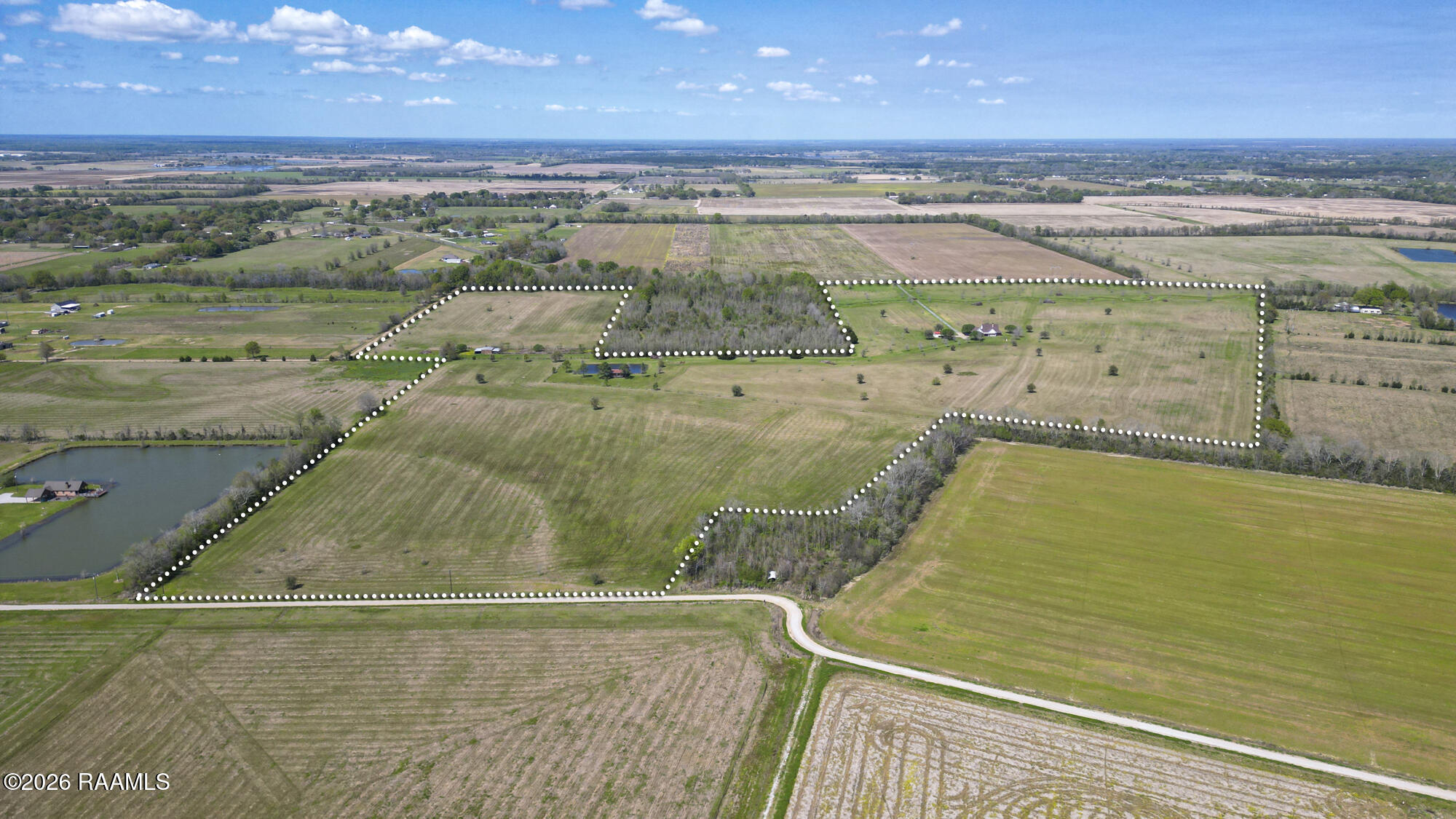 3530 Opelousas Road Ville Platte, LA 70586 - Photo 52 of 56 3530 OPELOUSAS RD DRONE-7-OUTLINED