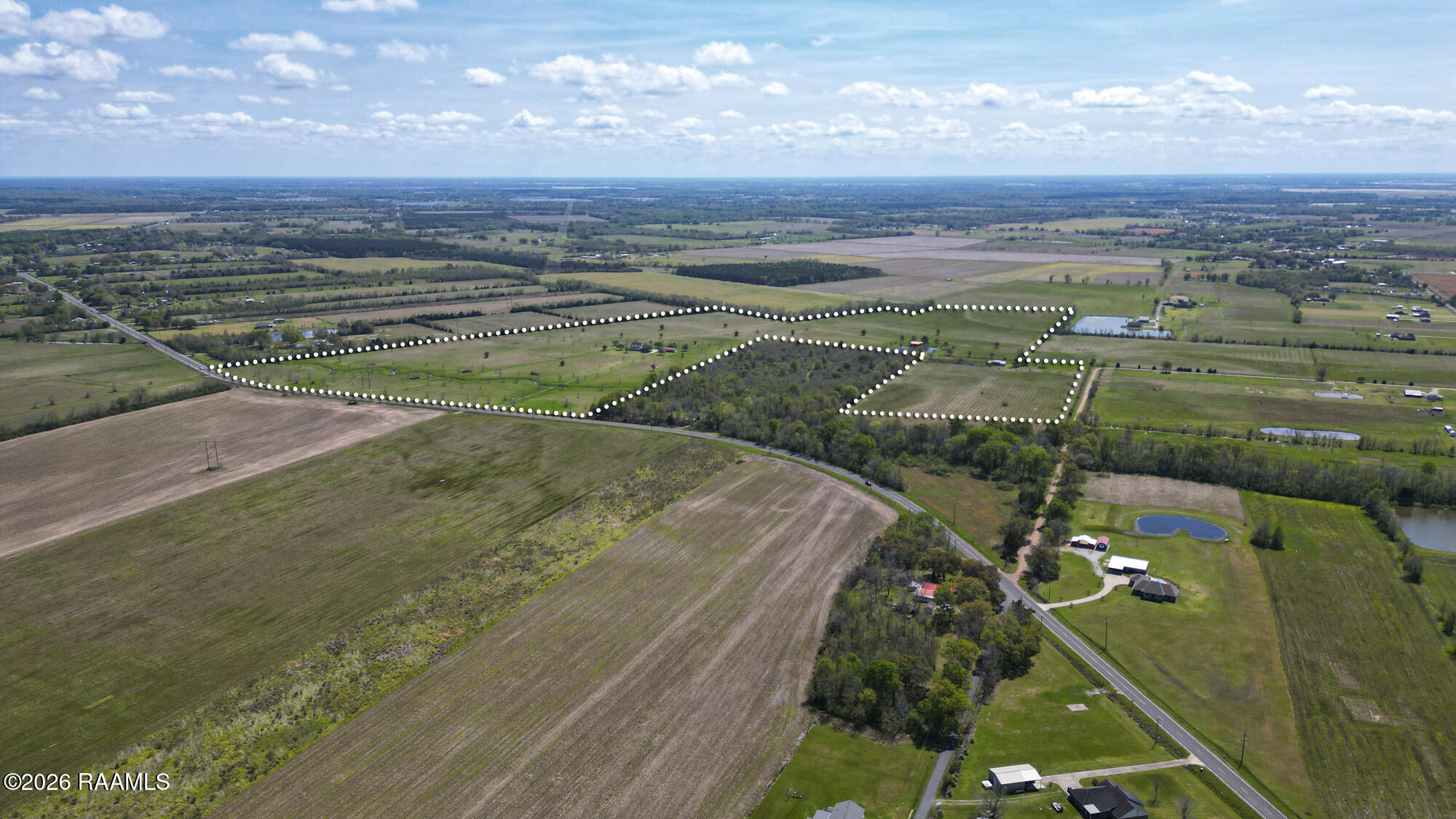 3530 Opelousas Road Ville Platte, LA 70586 - Photo 54 of 56 3530 OPELOUSAS RD DRONE-2 - OUTLINED